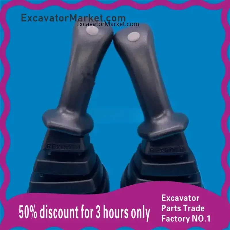 For Yuchai XCMG Longgong Rexroth Revo 55 60 65 75 80 Cab Joystick Handle Glue Dust Cover High Quality Excavator Parts