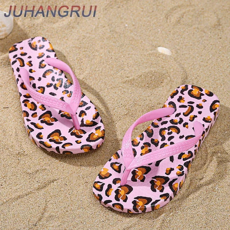 Toddler Flip Flops Shoes Little Kid Cute Sandals with Back Strap Boys Girls Shoes for Beach EVA Soft Sole Indoor Bathing Slipper - view 4