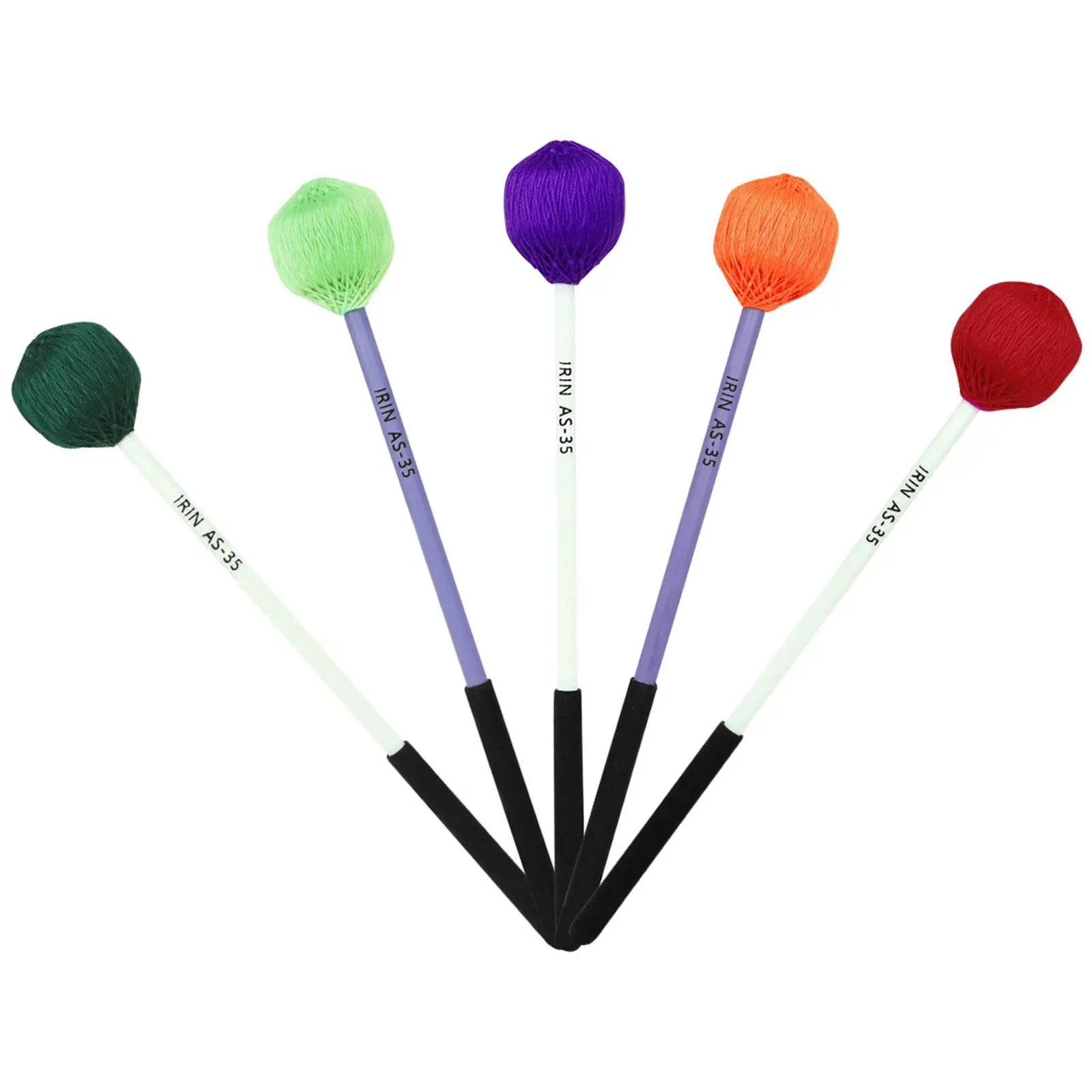 Marimba Hammer Easy Grip Convenient Portable Mallet Percussion Timpani Mallet for Glockenspiel Xylophone Chime Wood Block Bells