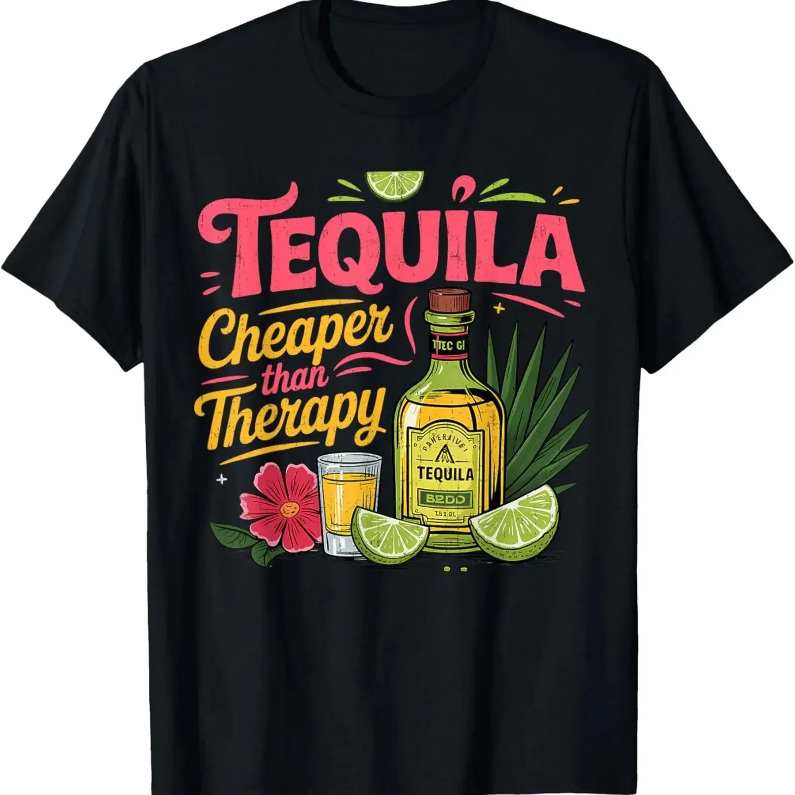 Funny Tequila Drinking Cinco De Mayo Mexican Party T Shirt vintage Washed Casual Stretched homme fashion Unisex graphic
