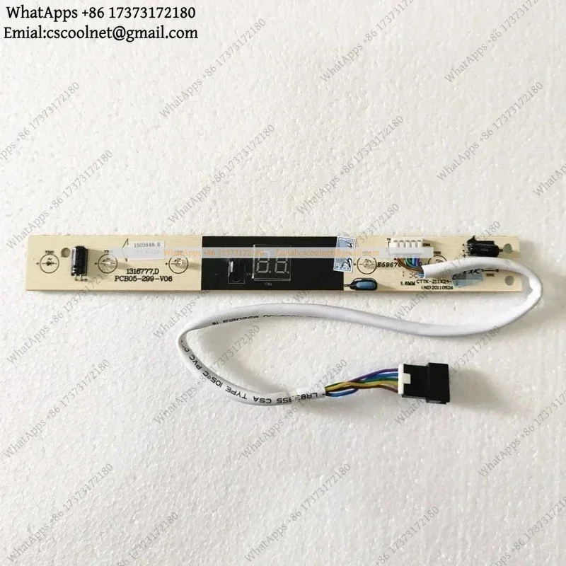 New for Air Conditioner Display Panel PCB05-299-V06 1503648.B CTTK-211X24-HX 1316777D Electronic Component