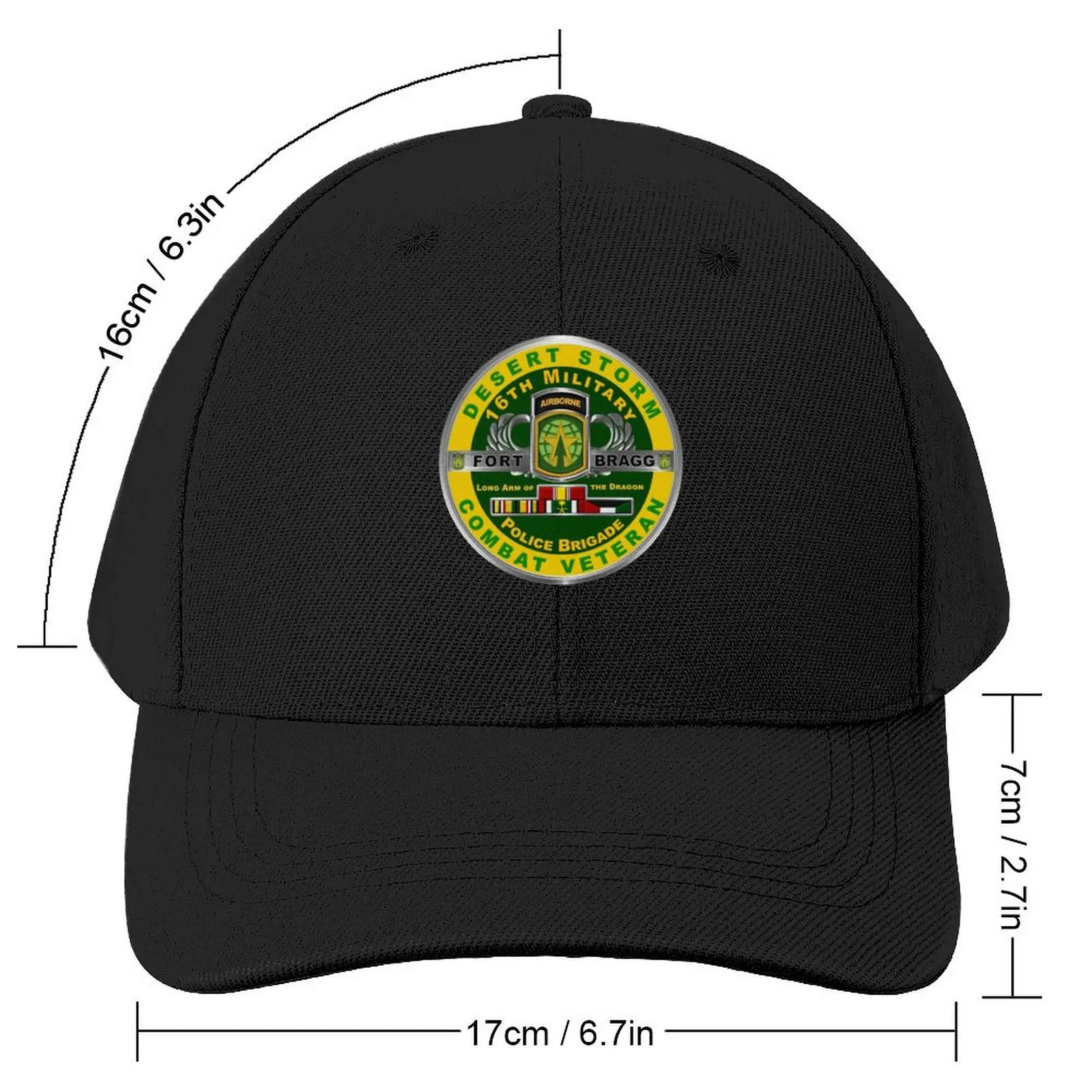 16th Military Police Brigade Desert Storm Veteran Baseball Cap New Hat Dropshipping Mens Women's