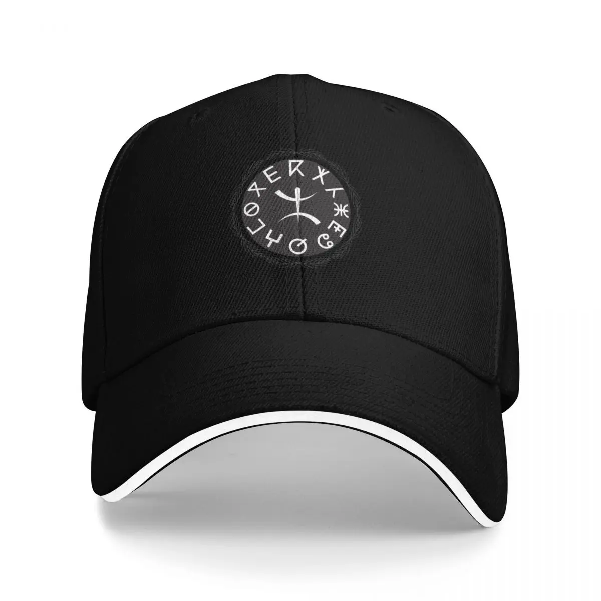 

amazigh symbole with amazigh alphabet gift Baseball Cap Visor sailor cap for men Dropshipping For Girls Men's