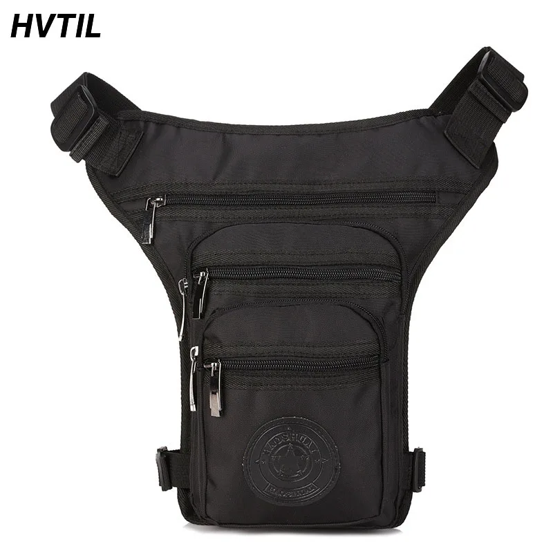 

HVTIL Men Outdoor Sports Fanny Pack Cycling Mountaineering Leg Bag Crossbody Chest Bag Fishing Multifunctional Waist Pack Nylon