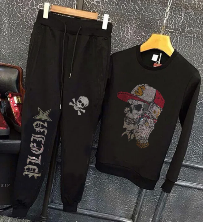 

Men's Hoodie Casual Set Lightweight Brand Outfit with Soft Texture Great for Spring Fall