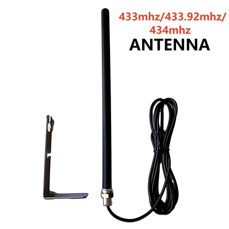 B63B-Universal 433Mhz Cavo Antenna Per Cancello Garage Ripetitore Segnale Radio Ripetitore Esterno Impermeabile Cancello di Controllo Antenna