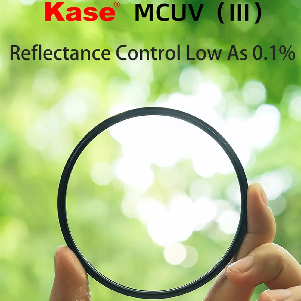 Kase MCUV III Shockproof Optical Glass Multi-Coated UV Protection Filter for Camera Lens