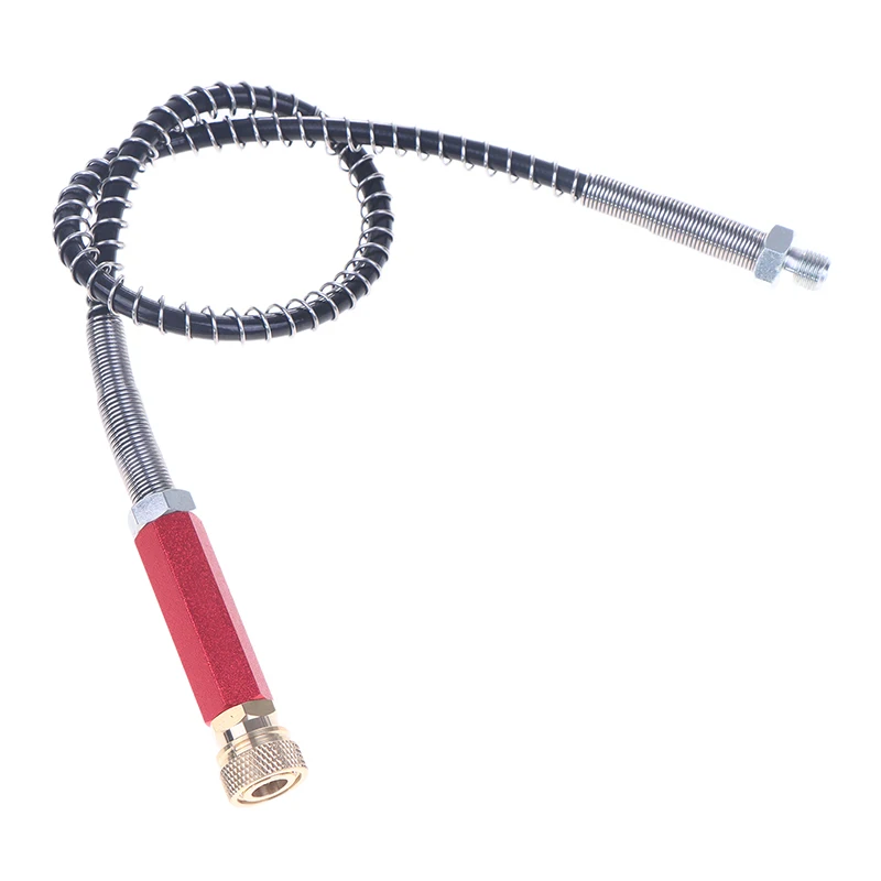 Tubo flessibile per pompa in TPU 63mpa con tubo flessibile di gonfiaggio a molla ad alta pressione in rame rapido femmina da 6 mm 4500 psi
