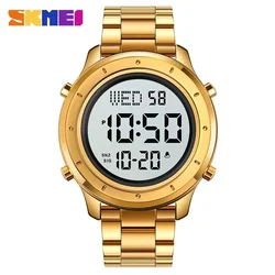 SKMEI Waterproof Countdown Calendar Digital Wristwatch reloj hombre 1864 New Sport Watches Mens Multifunction Stopwatch