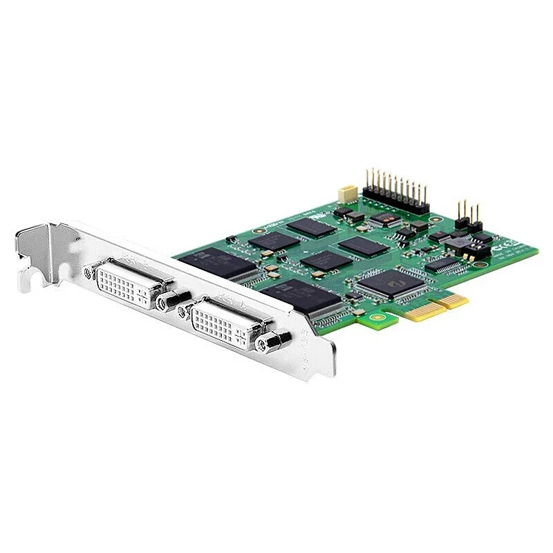 

TC 5A0N2 Capture Card 2-Way DVI 2-Way VGA Hard Compression SDK Hair Package Medical Audio Video Accessories