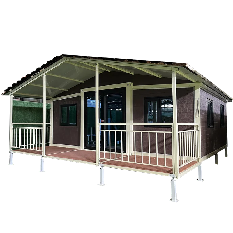 Modular 20ft 40ft Steel Container House Prefabricated Detachable 3 Bedroom Design Scalable For Shop Use Option Available