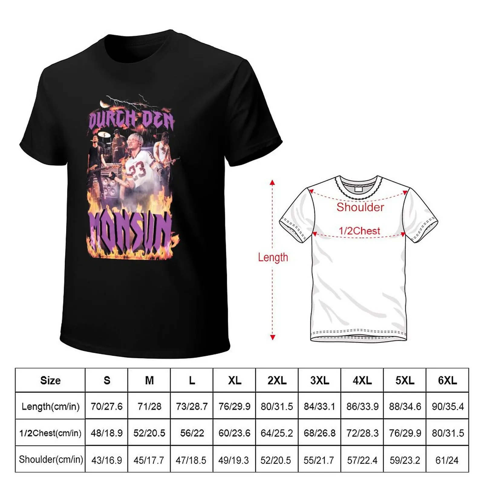 Tokio Hotel fire T-Shirt Functional Casual Short Sleeve Tee