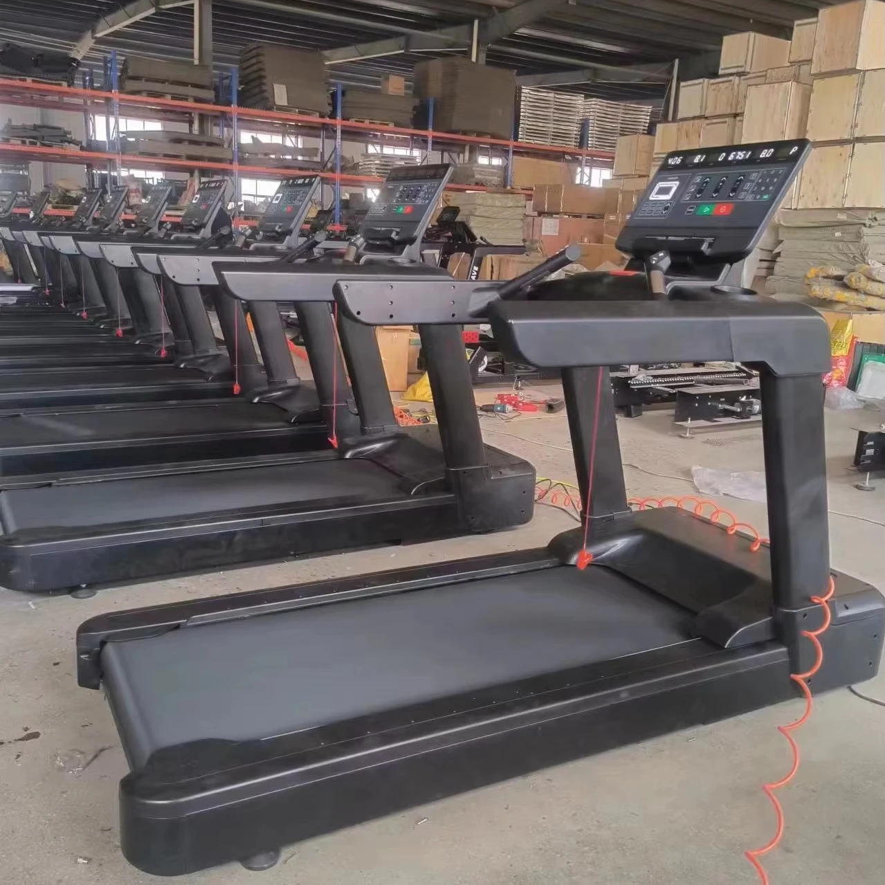 Professional Nordic Treadmill for Dynamic Fitness 160KG Capacity Easy Walking 160KG Treadmill LED Screen Electric Driving Type