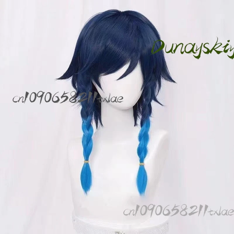 مجموعة أزياء جينشين إمباكت فينتي التنكرية مع شعر مستعار - زي ألعاب الرسوم المتحركة لتخرج الهالوين الصيفي