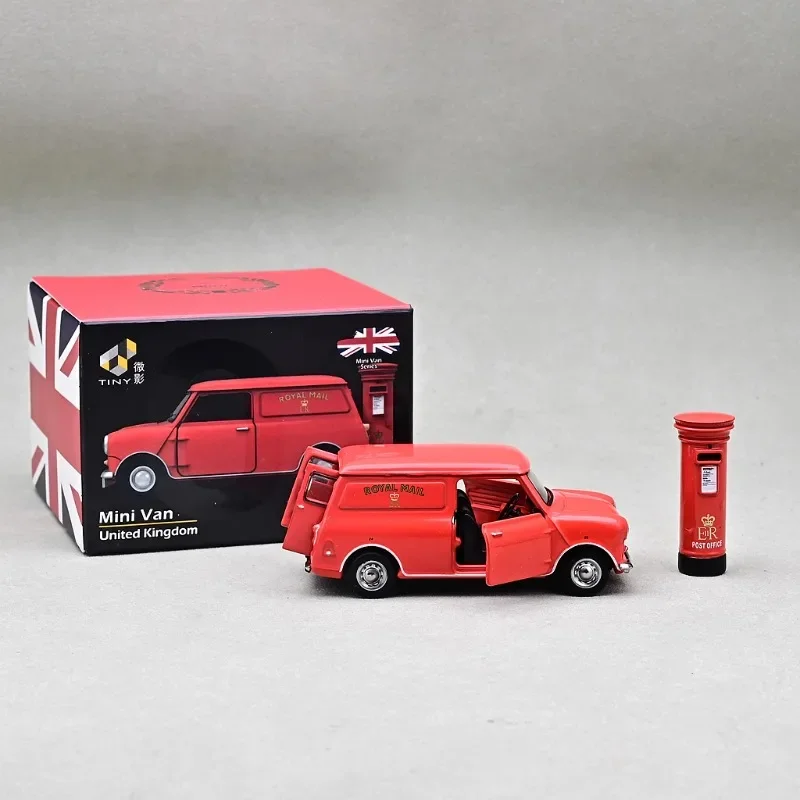 Tiny 1/50 Mini Van United Kingdom ROYAL MAIL Alloy Toy Motor Vehicle Diecast Metal Model Gifts