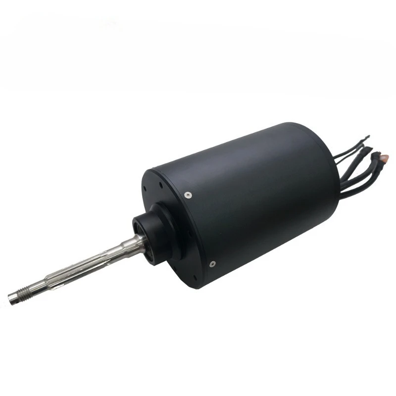 155245 high-power 45KW waterproof motor 50KV sensorless motor for electric boats, wing boats, etc