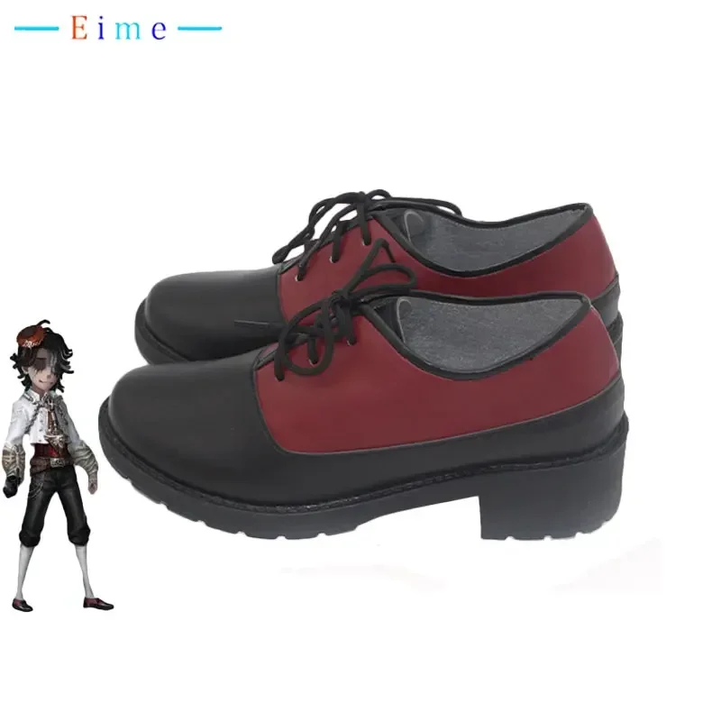 Juego Identity V Patient Emil zapatos de Cosplay botas de Carnaval de Halloween zapatos de PU accesorios de Cosplay hechos a medida