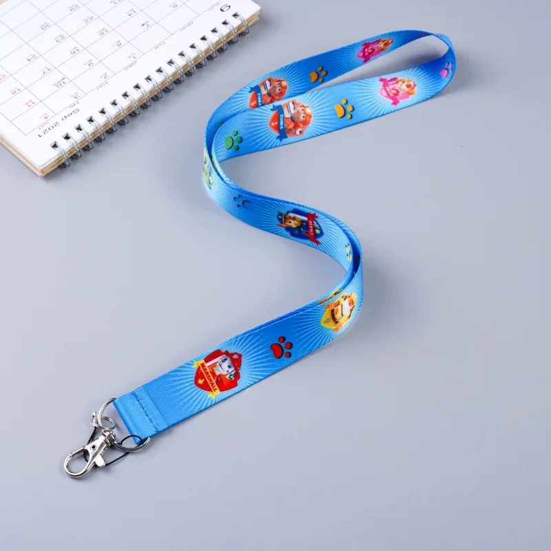 Paw Patrol Card Holder Hanging Neck Retractable Campus Card Cartoon Anime Puppy Patrol Stitch Id Card Shell Case Bus Cards