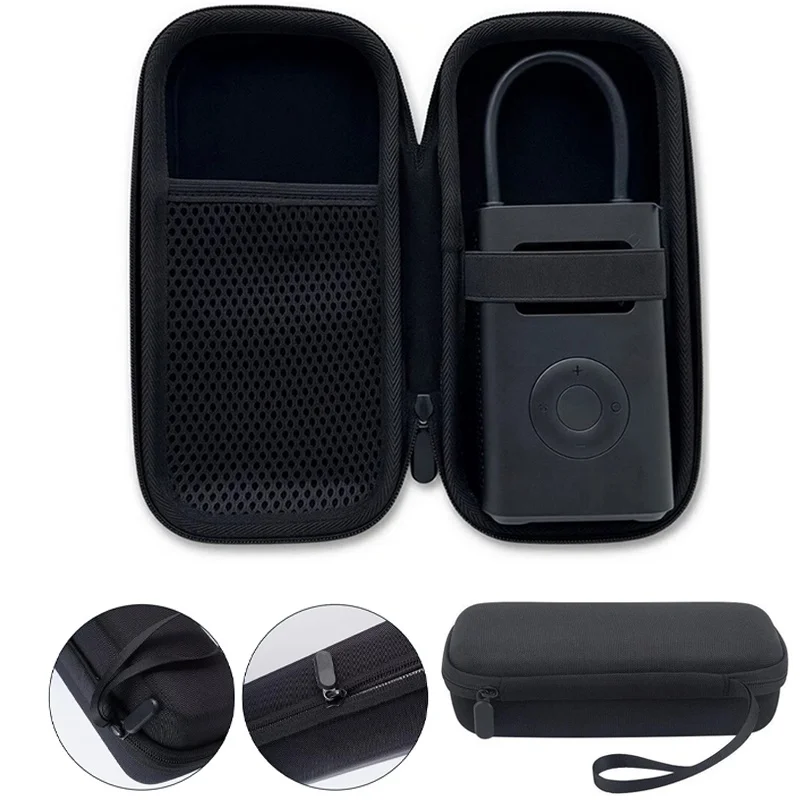 Car Bike Tire Inflator Storage Bag USB Cable Hard EVA Case For Xiaomi Portable Electric Air Pump Mijia Inflatable Treasure Box