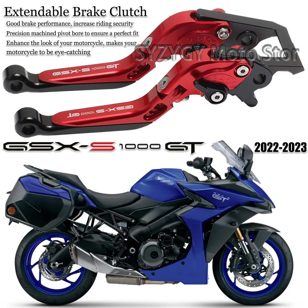 

For GSX S1000GT gsx s1000gt 2022-2023 Motorcycle CNC Brake Clutch Lever Motorcycle manually adjustable lidu brake clutch lever