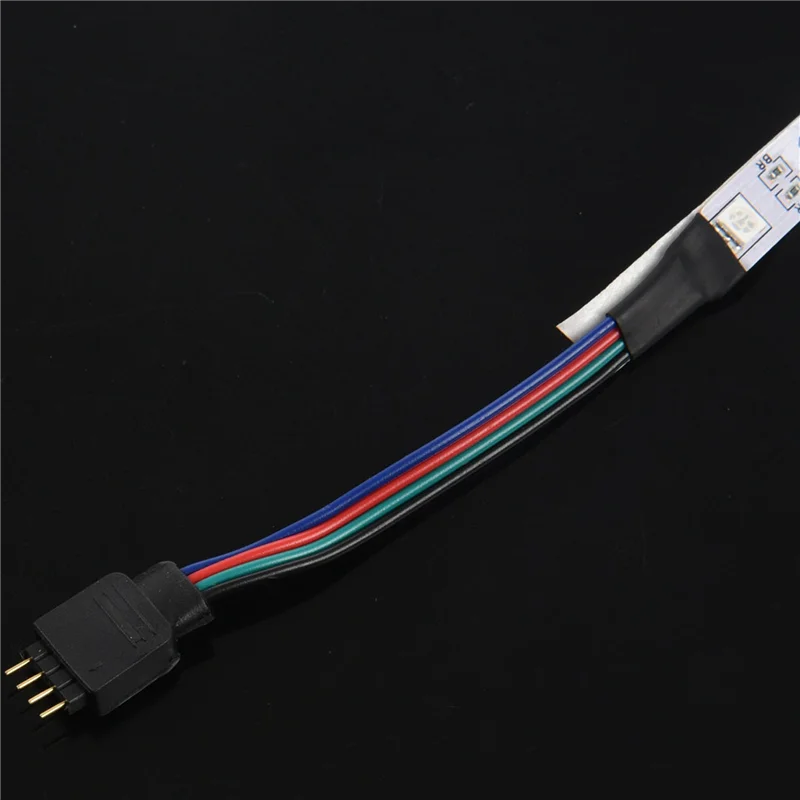 

ABUP-4Pcs 5M RGB 300 5050 LED Flexible Light Strip Non-Waterproof DC12V