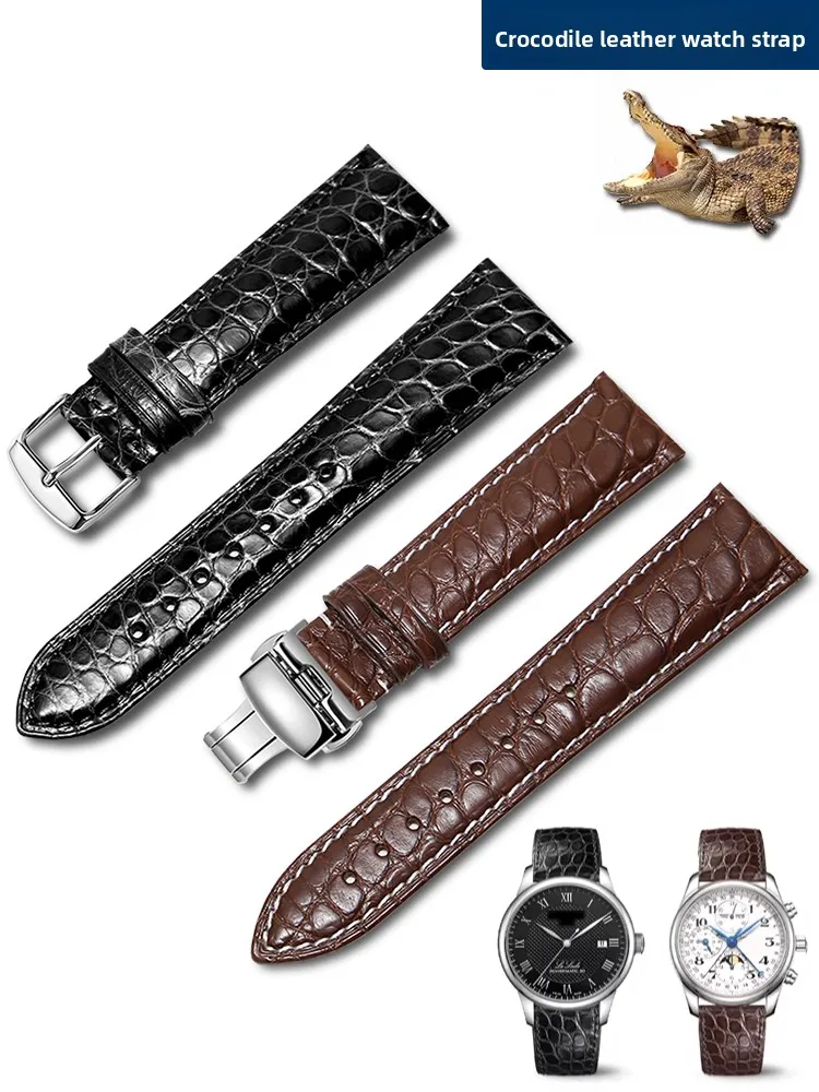 Leather Watch With …