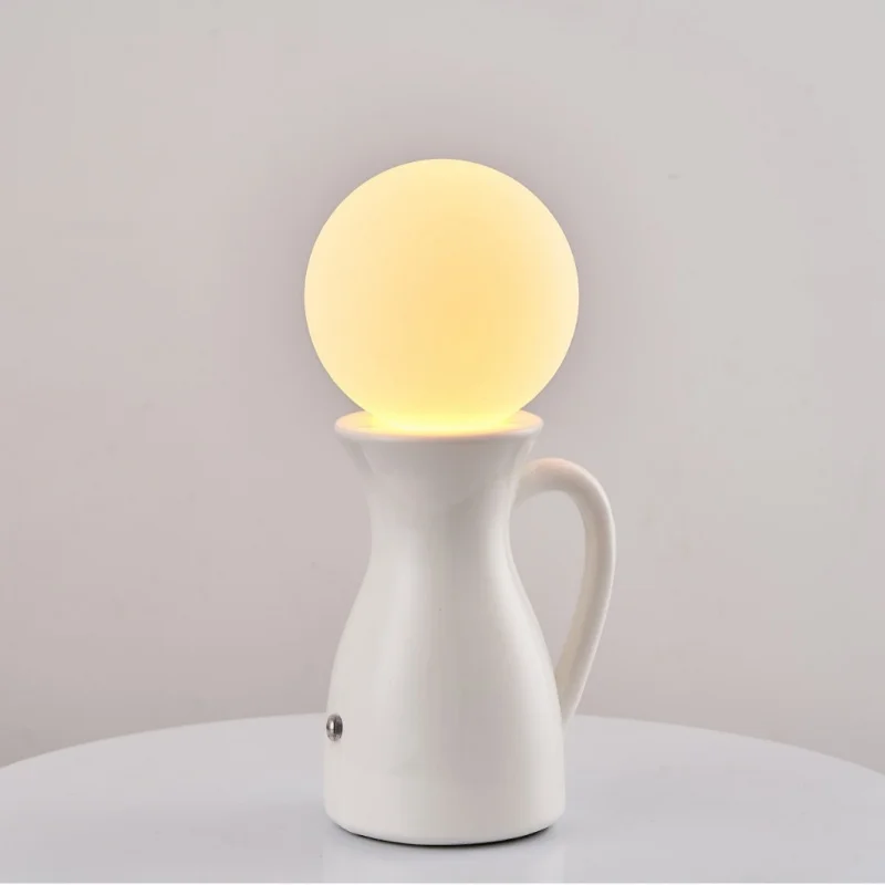 -Border Home Bulb Small Night Lamp Bedroom Sleep  Bedside Table  Decoration Atmosphere