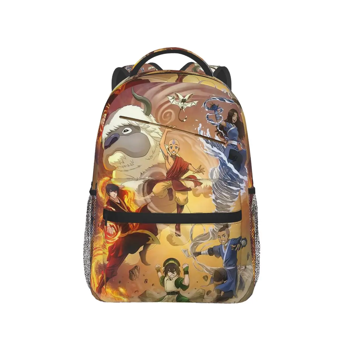 

Avatar The Last Airbender Backpack Hot Sale Daypack Large Capacity Boys Girls BookBag School Bag Shoulder Bags for Men Women