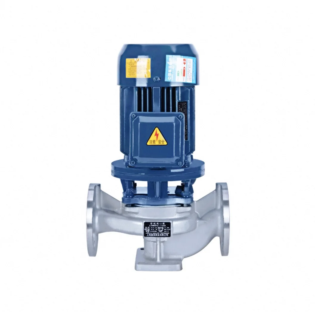 Factory Price Single-Stage Vertical Pipeline Pump for Water Transportation