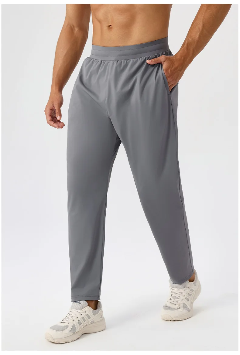 Herren Sport-Freizeit-Jogginghose Schnelltrocknend Atmungsaktiv für Fitness und Laufen Outdoor Dehnbare und Locker Sitzende Trainingshose – Detail 21