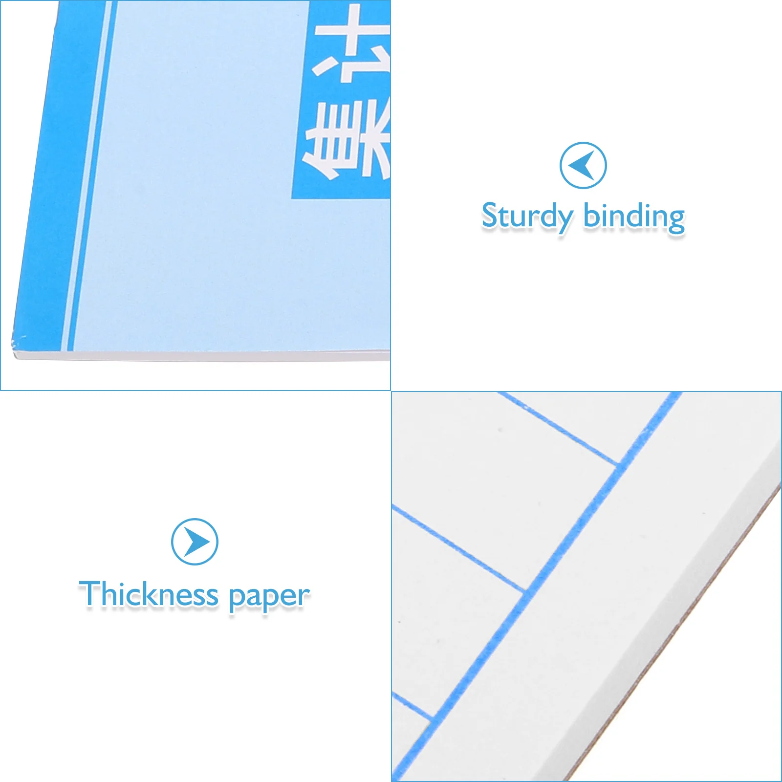 A4 Multi-Function Ledger Book for Warehouse Inventory Tracking Financial Management Stock Control Record Keeping Notebook