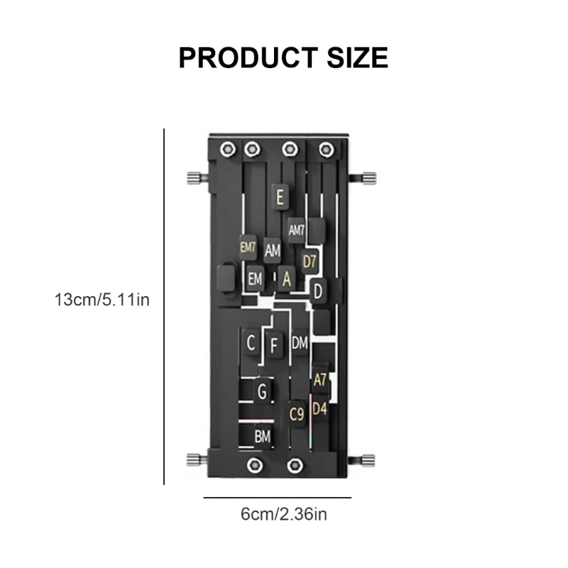 Guitar Chord Training Set Guitar Teaching Aid Guitar Chord Assistant Guitar Learning Tool Guitar Chord Learning Systems A52F