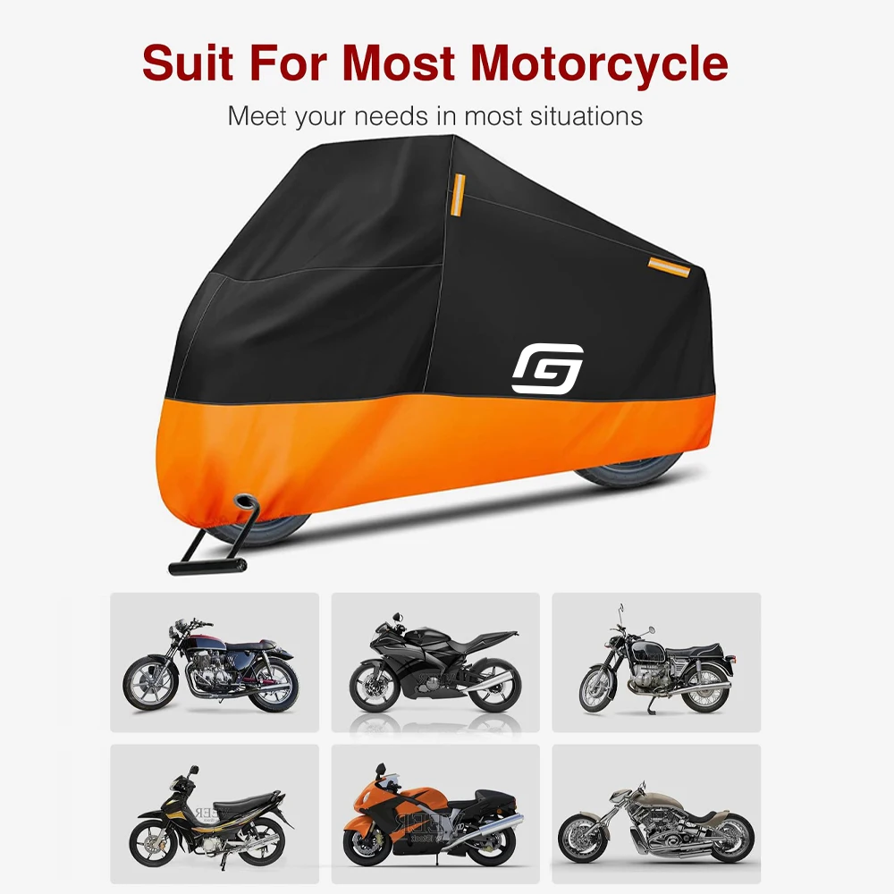 

For Gas Gas EC 250/300/250F/350F/450F & EX 300 Rainproof Sunproof Cover, Waterproof Thickened Polyester Tarpaulin, UV Protection