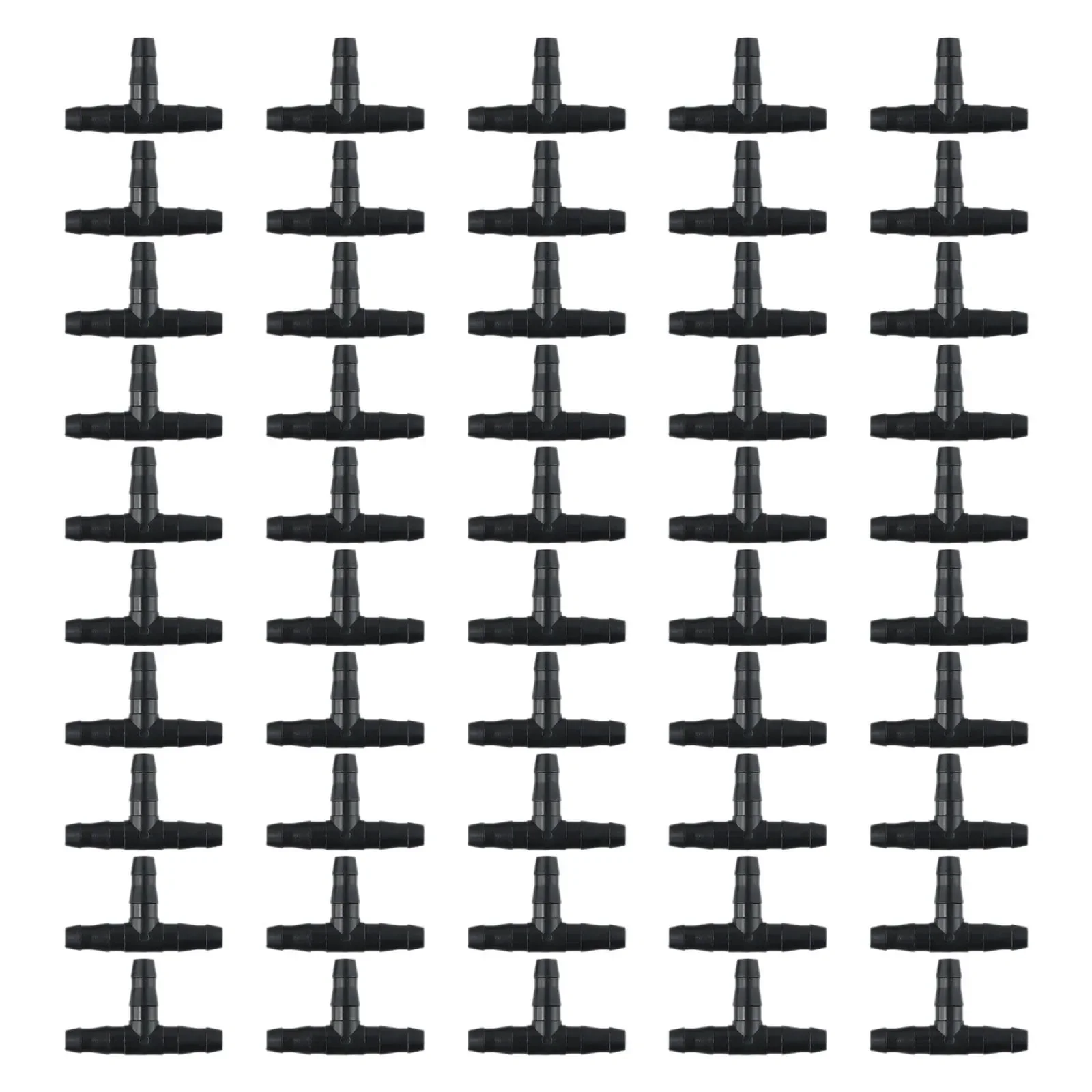 Practical And Convenient Garden Water Connection Tee Connector Suitable For Drip Irrigation Connects 4/7mm Hoses