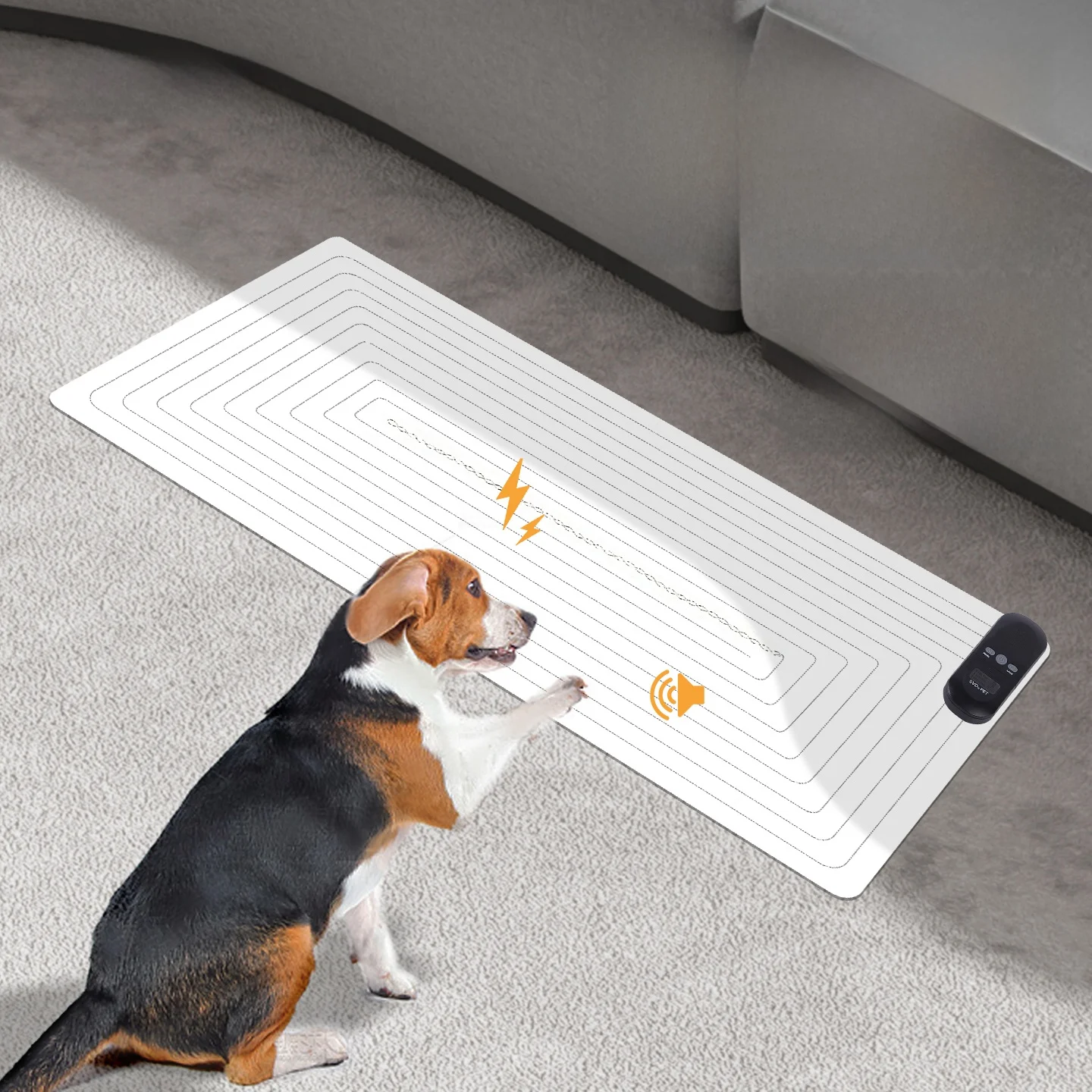 

Электронный тренировочный коврик для собак Static o Dog Training Mat, универсальный отпугивающий коврик для животных LA-276 (для дивана, стола, кровати)