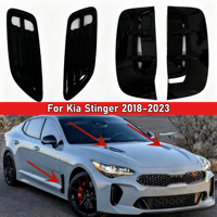 Exterior Styling Heat Dissipation Outlet Car Side Door Body Fender Leaf Board Decoration Cover Trim For Kia Stinger 2018-2023