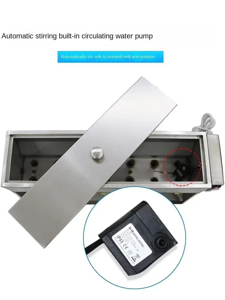 

Stainless steel constant temperature heating piglet nurse machine, veterinary lamb feeder, bionic milk feeder, milk feeder
