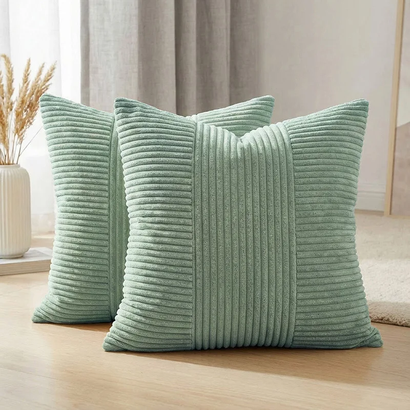 Home Decor Throw Pillow Cover Soft Solid Color 30*50 45*45cm Pillow Case for Couch Sofa Holiday Decorative Pillows Accessories