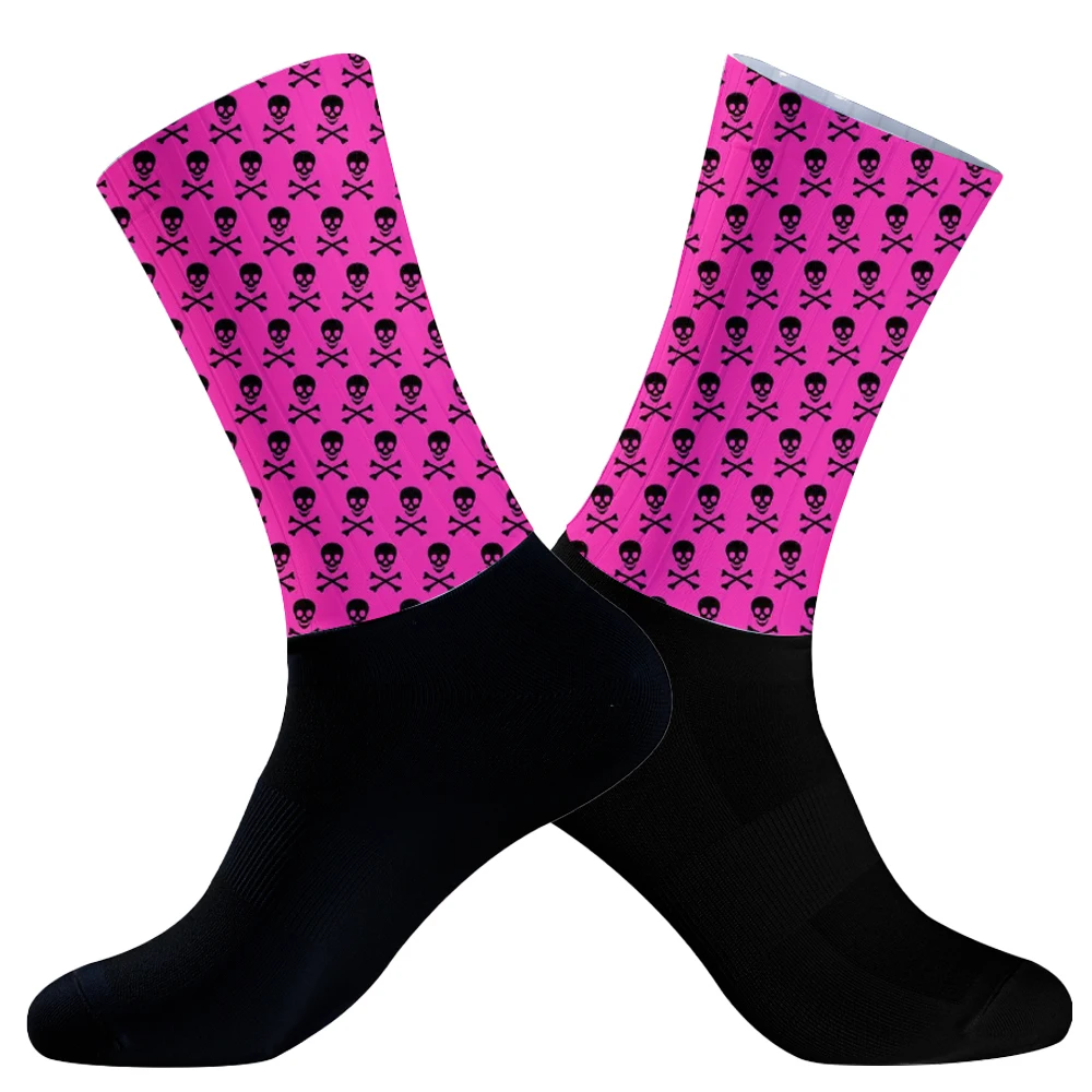 Men Women Sport Riding Socks Professional Competition Cycling Socks Mesh Basketball Badminton Racing Socks Calcetines Ciclismo