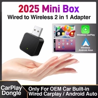 New Wireless CarPlay Android Auto Adapter USB Dongle Smart Mini Box Plug And Play Universal For VW Toyota Nissan Honda Ford Benz