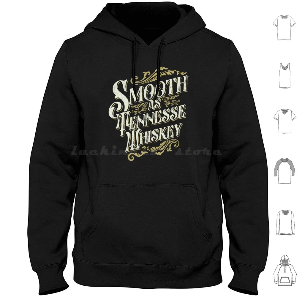 Suave como bebedero de whisky Tennessee, sudadera con capucha de whisky Tennessee, bebedero de bebidas de manga larga de algodón, revisión de whisky ivre
