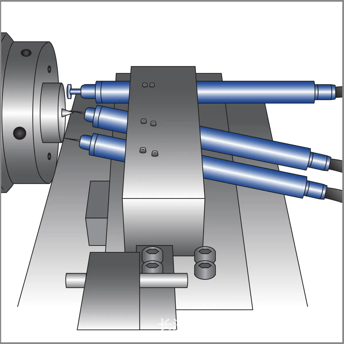 NAKANISHI Zhongxi High-speed Electric Spindle NSK Rear End Motor EM-4040