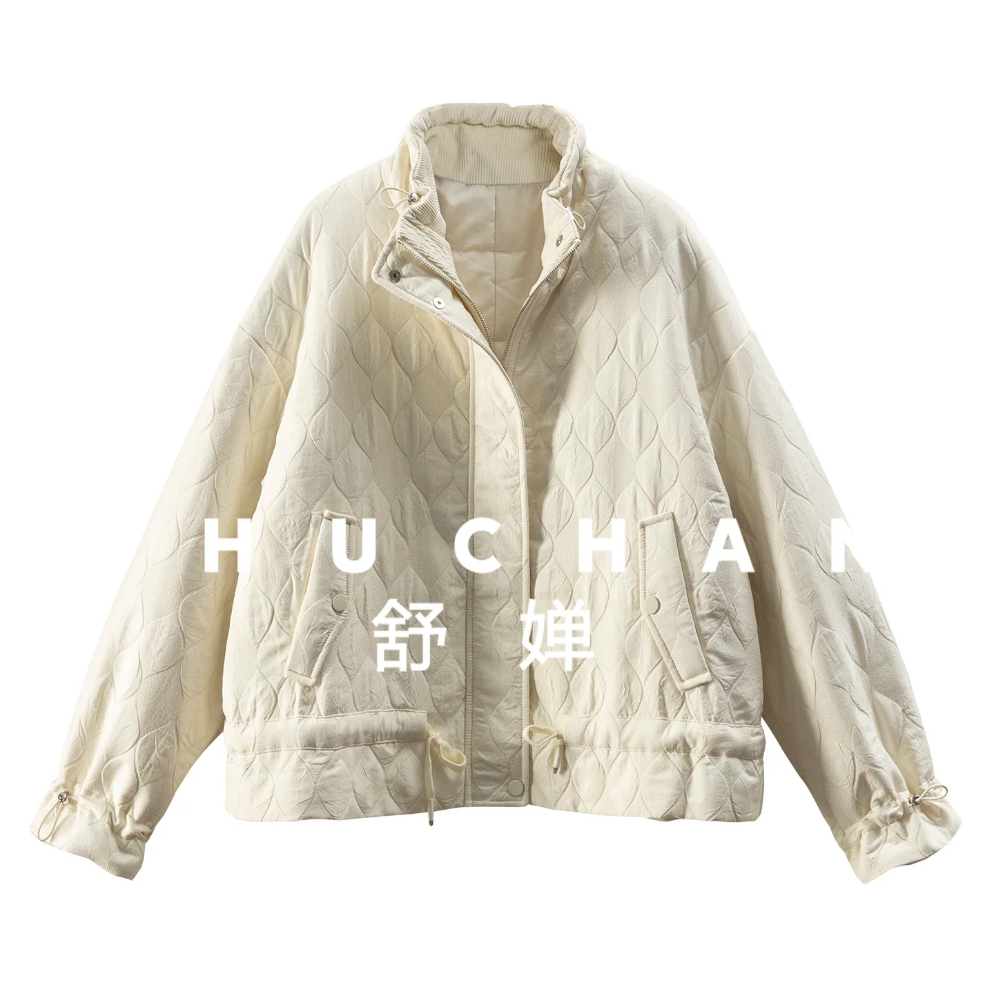 

French Design Retro Corduroy Rhombus Jacquard Camel Velvet Cotton Jacket Women's 57F2 Abrigos Mujer Invierno 2025