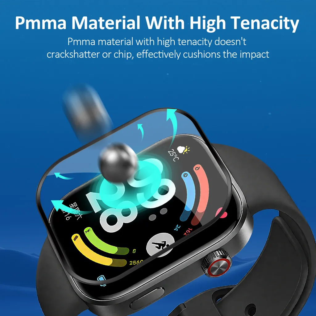 3D Screen Protector Films for Redmi Watch 6 Watch 5 Ultra-HD Full Coverage PMMA Protective Film for Redmi Watch5 Active Lite