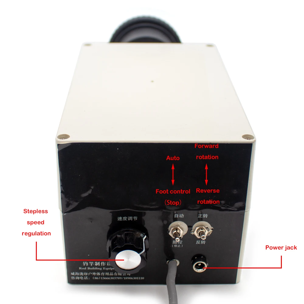 220V Draagbare Hengel Reparatie Machine Kronkelende Epoxy Lijm Machine Diy Hengel Building Machine Y