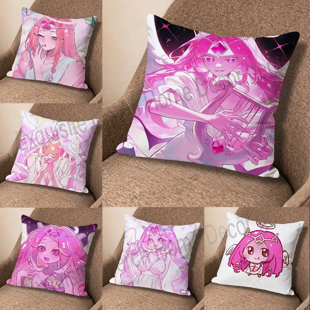 K-Kingdom Cookie Eternal Sugar Print Pillow Case Aesthetic Bedroom Decor 30x30 40x40 45x45 50x50 60x60 65x65cm