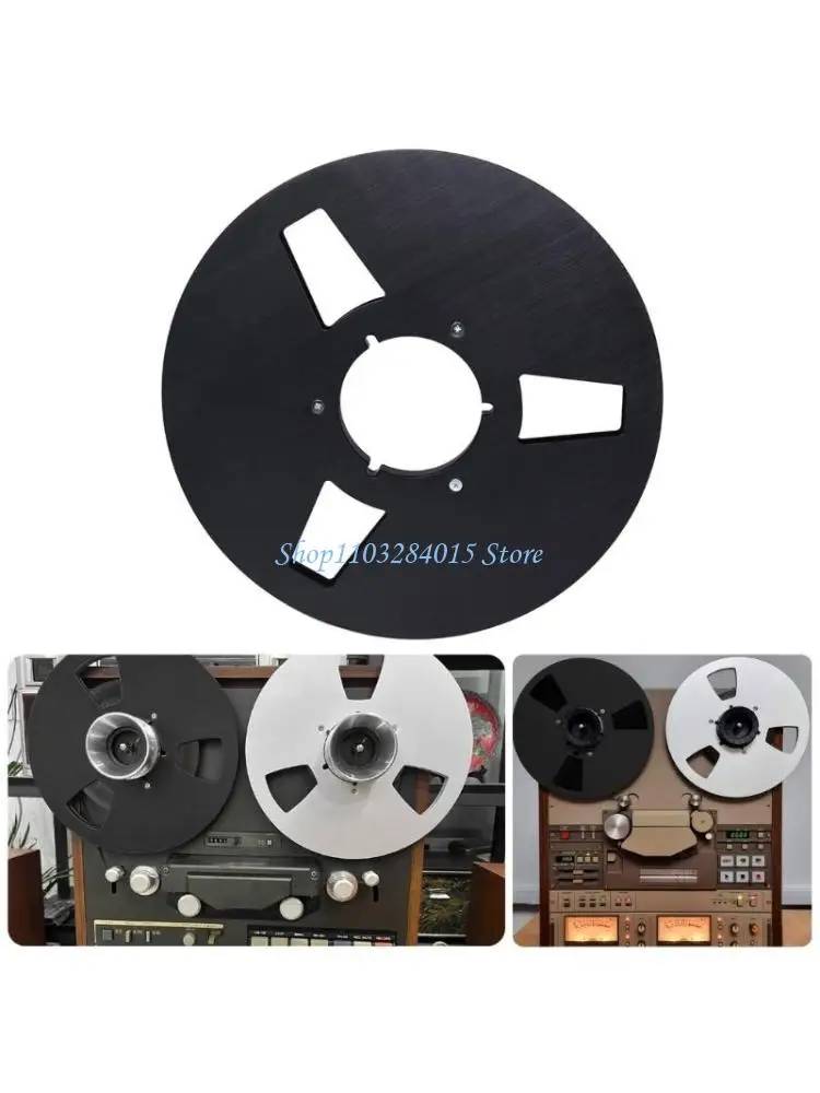 R6FF High Precisions 3 Hole Positioning Adapter Open Reel For 10Inch Disc Player