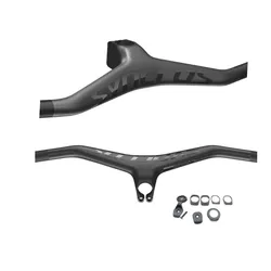 syncros carbon handlebar MTB Full Carbon 60/70/80/90/100/110mm Fibre Bicycle Handlebar And Stem Integratived  angle 25