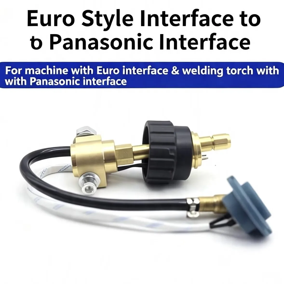 Mig Co2 Welding Gun Adapter, Conversion Between European and Panasonic Standards