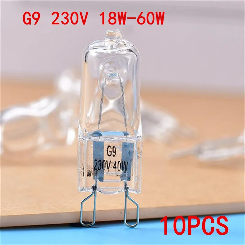 

Эко-галогенные лампы G9, светодиодные лампы-капсулы 18W 25W 33W 40W 60W 220V с встроенными светодиодами, хрустальное покрытие, упаковка 1/5/10 шт.